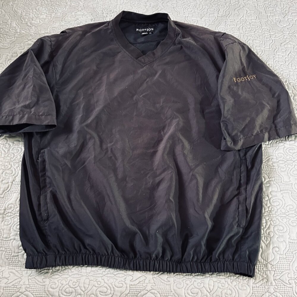 Men's Footjoy golf short-sleeved windbreaker size XL